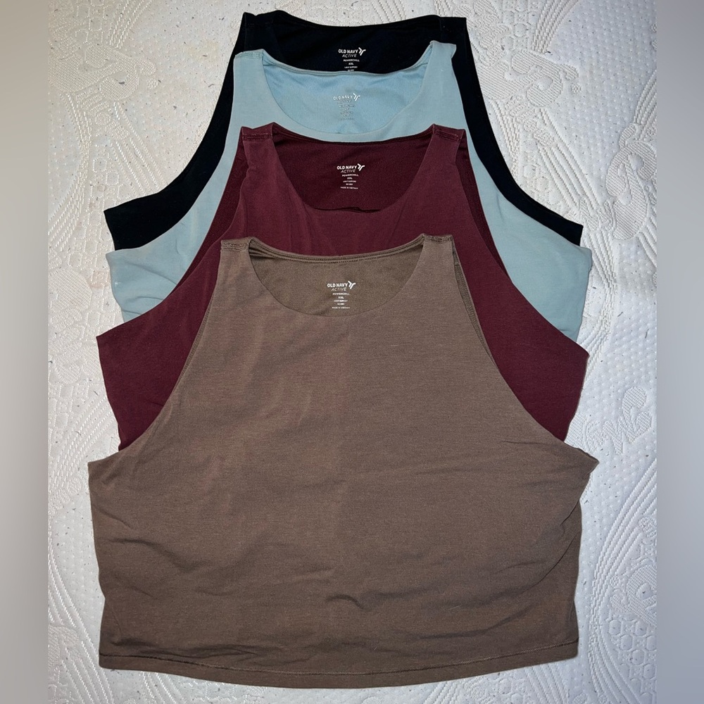 FOUR Old Navy Activewear Tops